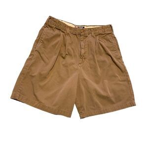 VTG Ralph Lauren Chaps Mens Khaki Shorts 34x8 Twill Outdoor Hiking Egypt NWOT